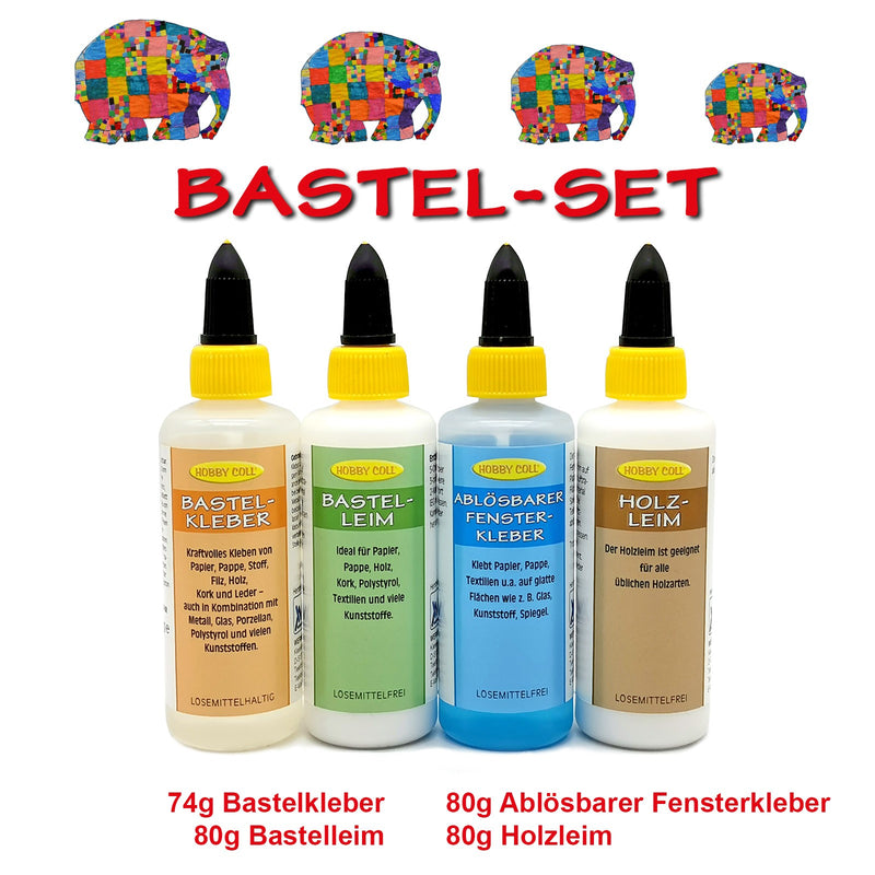 Mega KREATIV & FREIZEIT Set Acrylfarbe Malfarbe Fingerfarbe Window Color Kleber