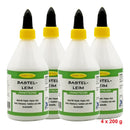Bastelleim 4x 200g Leim Kleber Klebstoff Vielzweckkleber Lösemittelfrei