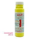 Creative malmit® Chalky Finish Kreidefarbe gelb 250ml Pastell Farbe Shabby Chic