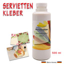 HOBBY COLL® Serviettenkleber Kleber & Lack Serviettenlack 250ml - 500ml Glänzend