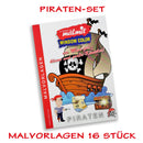 Window Color Piraten Set 15 Fenstermalfarben Fensterfarbe Fensterbild Malfarben