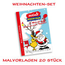 Window Color Weihnachten Set 20 Fenstermalfarben Fensterfarben Malfarben Dekor